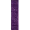 SAFAVIEH Milan Shag 2 ft. x 8 ft. Purple Solid Runner Rug