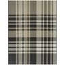 BALTA Hamish Charcoal 5 ft. 3 in. x 7 ft. Plaid Indoor/Outdoor Area Rug