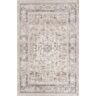 nuLOOM Davi Faded Spill-Proof Machine Washable Taupe 3 ft. x 5 ft. Accent Rug