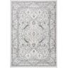 SAFAVIEH Isabella Light Gray/Cream 4 ft. x 6 ft. Floral Medallion Area Rug