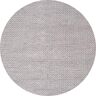 nuLOOM Caryatid Chunky Woolen Cable Light Gray 6 ft. Round Rug