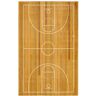 Mohawk Home Basketball Court Tan 8 ft. x 10 ft. Contemporary Area Rug