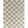 StyleWell Harley Beige 4 ft. 4 in. x 6 ft. Checkered Area Rug