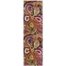 SAFAVIEH Fiesta Shag Multi 2 ft. x 6 ft. Floral Runner Rug