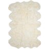 SAFAVIEH Sheep Skin White 6 ft. x 9 ft. Solid Area Rug