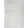 Nourison Pacific Shag Silver 5 ft. x 7 ft. Solid Contemporary Area Rug