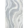 SAFAVIEH Fifth Avenue Gray/Ivory 6 ft. x 9 ft. Gradient Abstract Area Rug