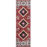 Well Woven Tulsa Lea Traditional Vintage Southwestern Tribal Crimson 2 ft. 7 in. x 7 ft. 3 in. Runner Rug