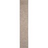 Nourison Positano Beige 2 ft. x 10 ft. Kitchen Runner Solid Modern Indoor/Outdoor Patio Area Rug