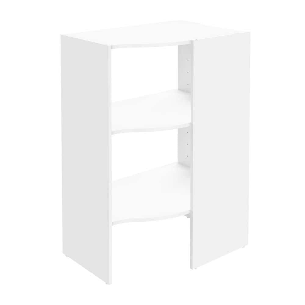 ClosetMaid Selectives 29 in. W White Corner Base Organizer for Wood Closet System