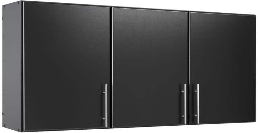 Prepac Elite Black 54 in. Wall Cabinet