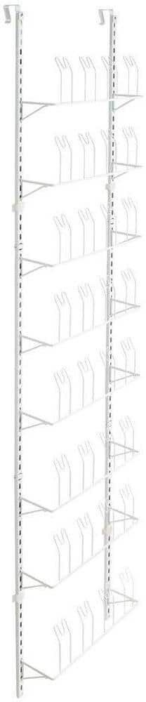 ClosetMaid 77.5 in. H 16-Pair White Steel Hanging Shoe Organizer