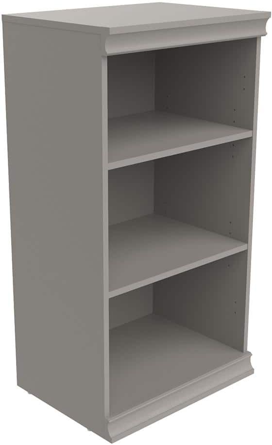 ClosetMaid 21.39 in. W Smoky Taupe Modular Storage Stackable 3-Shelf Unit