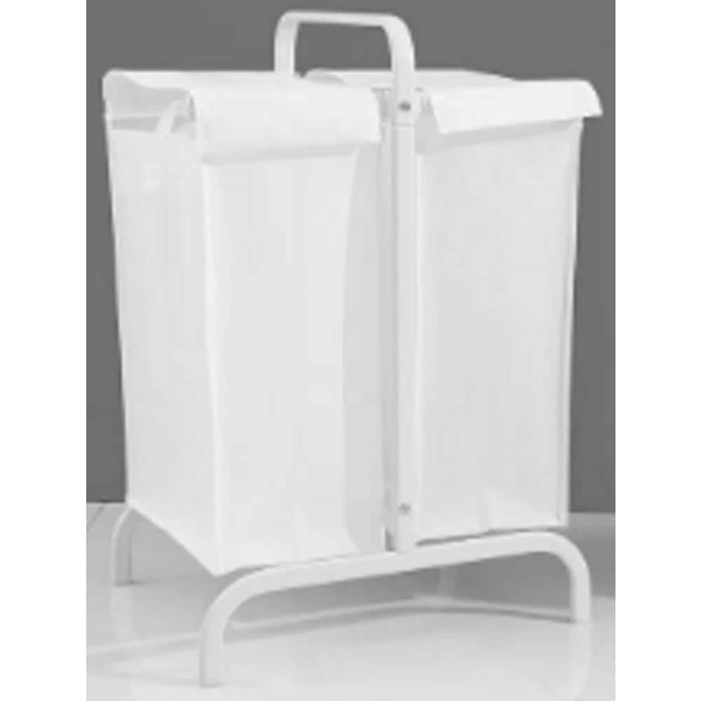 Tileon 2-Tier Laundry Hamper 110 l Oxford Clothes Basket Sorter with Lid and Sorting Cards for Clothes and Toys Storage