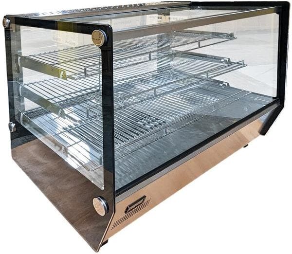 Elite Kitchen Supply 33.7 in. Commercial Electric Countertop Food Warmer Buffet Server Restaurant Display Cabinet with 3-Warming Trays