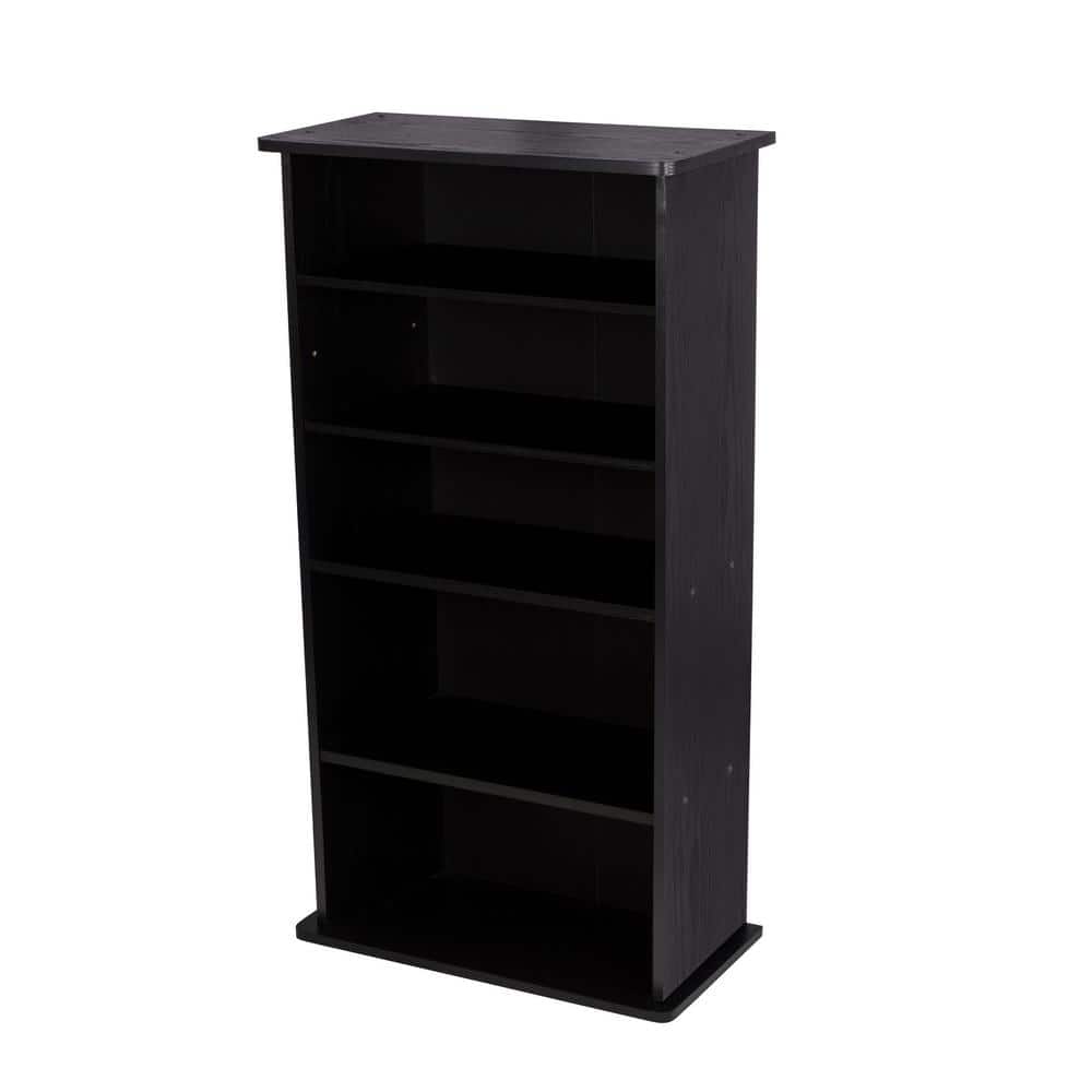 Atlantic Drawbridge Media Storage Cabinet XL Black