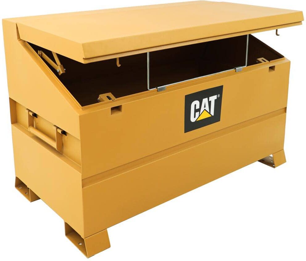 CAT 60 in. Slope Lid Jobsite Tool Box Chest