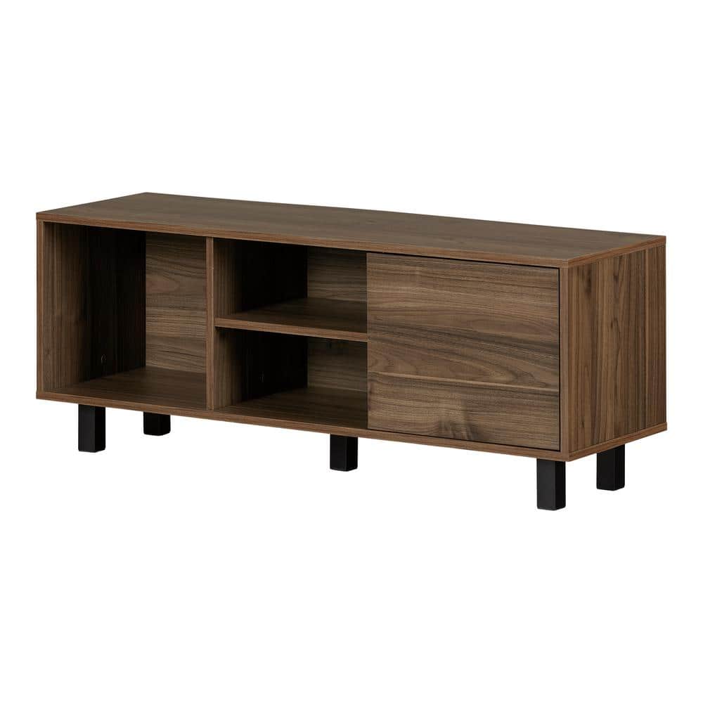 South Shore Octave TV Stand Natural Walnut.