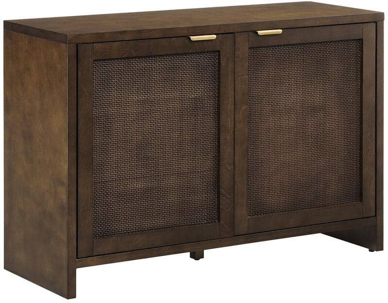 CROSLEY FURNITURE Kenji Brown Record Storage Media Console