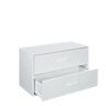 ClosetMaid 24 in. W White Base Organizer with drawers for Wood Closet System
