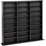 Prepac Black Media Storage