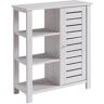 Furniture of America Maxine White Oak Storage Accent Cabinet With Shelves