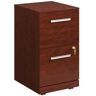 Affirm Classic Cherry Decorative File Cabinet with 2-Drawers and Casters for Mobility