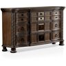 Furniture of America Nevva 9-Drawer Rustic Natural Tone Dresser (38 in. H x 66 in. W x 18.5 in. D)