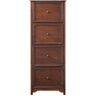 Home Decorators Collection Bradstone 4 Drawer Walnut Brown Wood File Cabinet