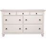 Win.ester 7-Drawer Classic White Wood Dresser (38 in. H x 62 in. W x 18 in. D)