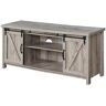 Convenience Concepts Blake 52 in. Sandstone Particle Board TV Stand Fits TVs Up to 55 in. with Storage Doors