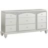 Acme Furniture Maverick Platinum 9-Drawer 17.99 in. Dresser