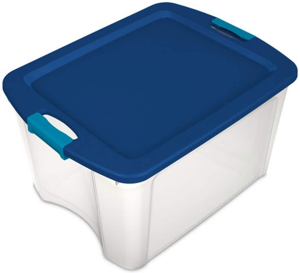 The Best Storage Containers for Organizing Your Space 36 Sterilite 18-Gallon Stackable Latch and Carry Storage Container, Clear (6 Pack)