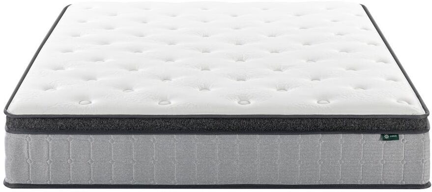 Zinus 12 in. Medium Euro Top Queen Comfort Support Cooling Gel Hybrid Mattress