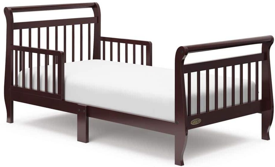 Graco Classic Sleigh Espresso Crib Toddler Bed