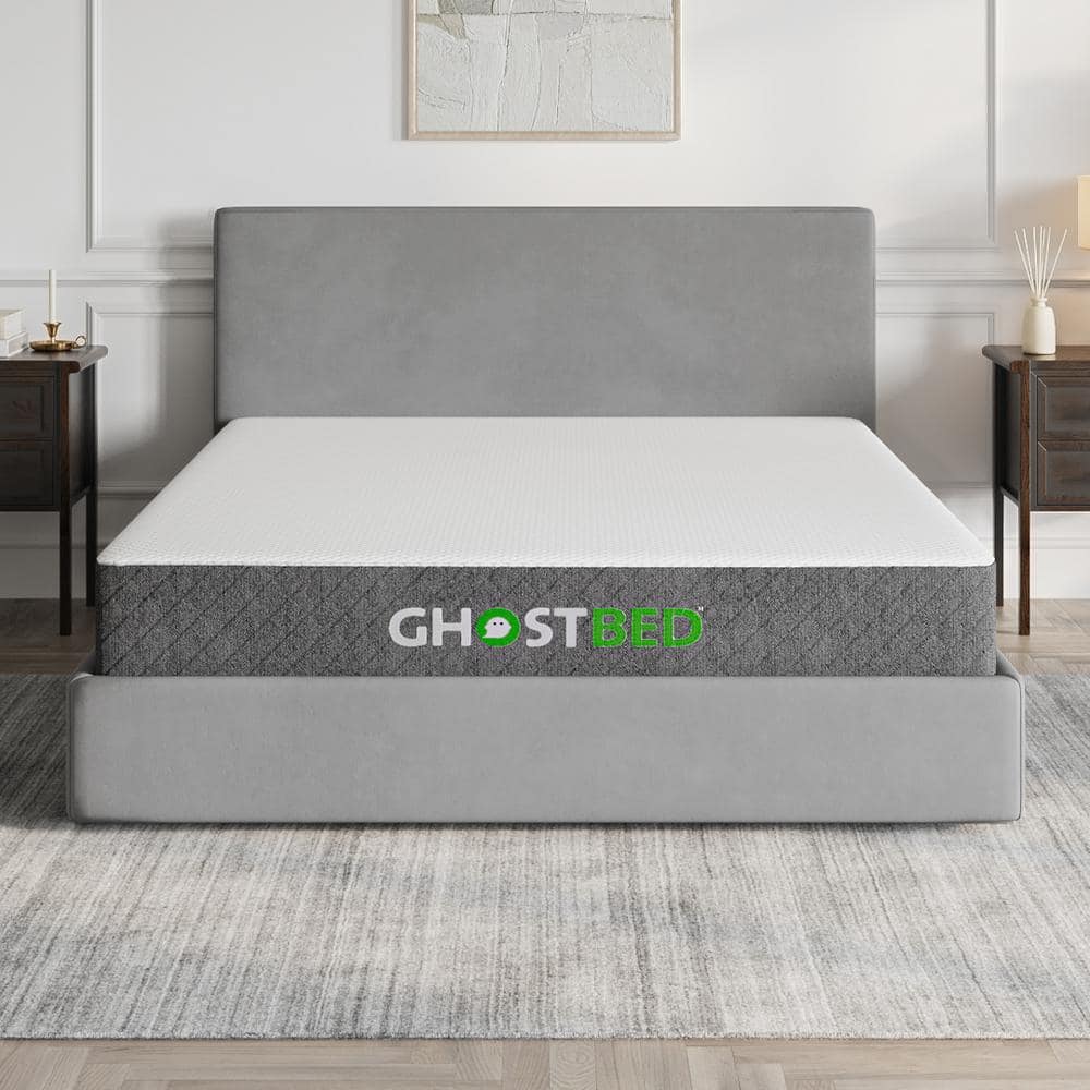 GHOSTBED Classic 11 in. Medium Firm Gel Memory Foam Smooth Top King Mattress