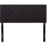 Noble House Atterbury Black Upholstered Headboard