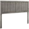 MODWAY Robbie in Gray Full Wood Headboard