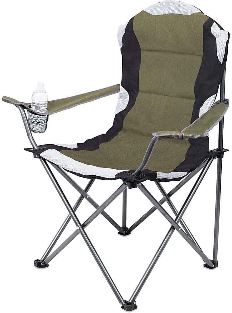 BirdRock Home Internet's Best Green Outdoor Sports Padded Camping Folding Chair