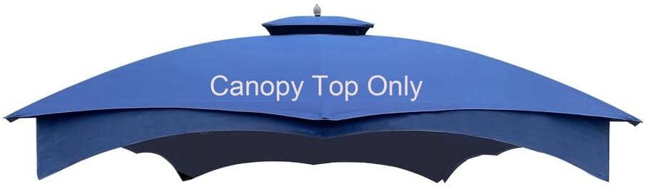 APEX GARDEN Replacement Canopy Top for Model #GF-12S004B 10 ft. x 12 ft. Dome Gazebo - Blue