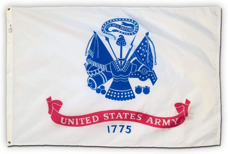 Perma-Nyl 3 ft. x 5 ft. Nylon Army Military Flag