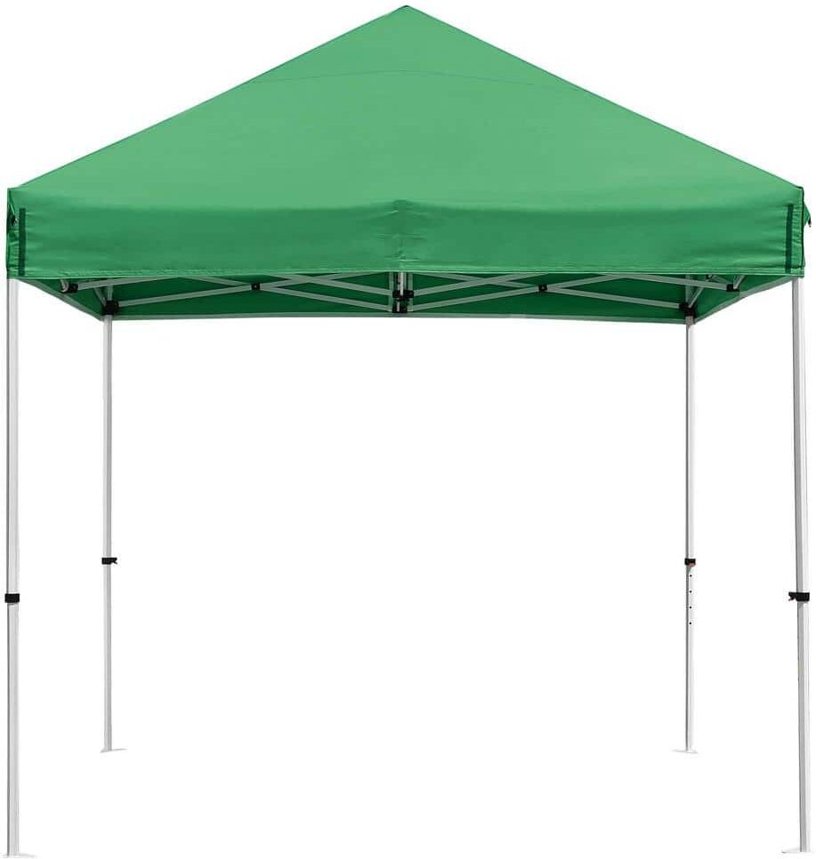 ITOPFOX 10 ft. L x 10 ft. W Green Pop Up Canopy, Folding Gazebo, for Outdoor Sports, Festival Events, Flea markets, Parties