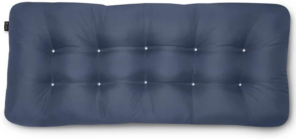 Classic Accessories Classic 48 in. W x 18 in. D x 5 in. Thick Rectangular Indoor/Outdoor Bench Cushion in Navy