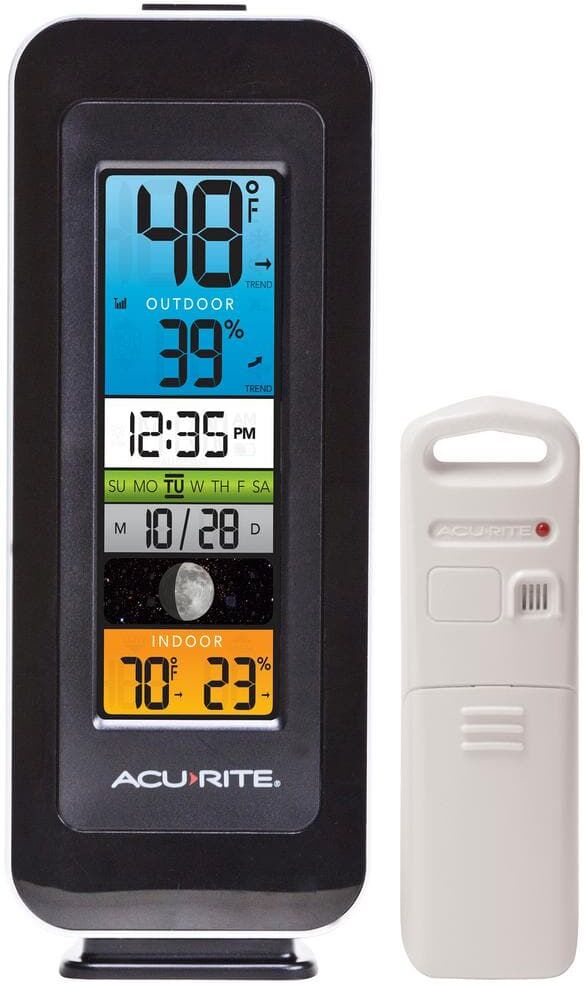 AcuRite Digital Color Display Wireless Indoor/Outdoor Thermometer