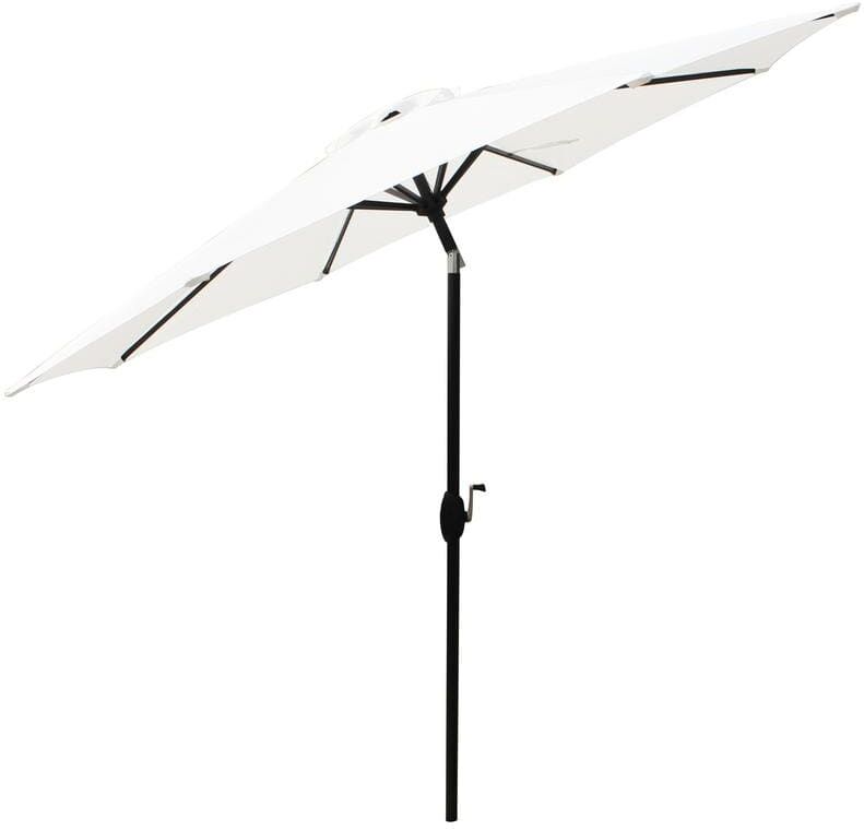 Bond 9 ft. Aluminum Market Patio Umbrella in Simply White