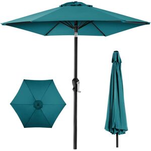 Best Choice Products 10 ft. Market Tilt Patio Umbrella in Cerulean