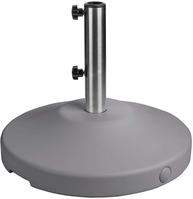 USW US Weight 80 lbs. Free Standing Umbrella Base in Grey