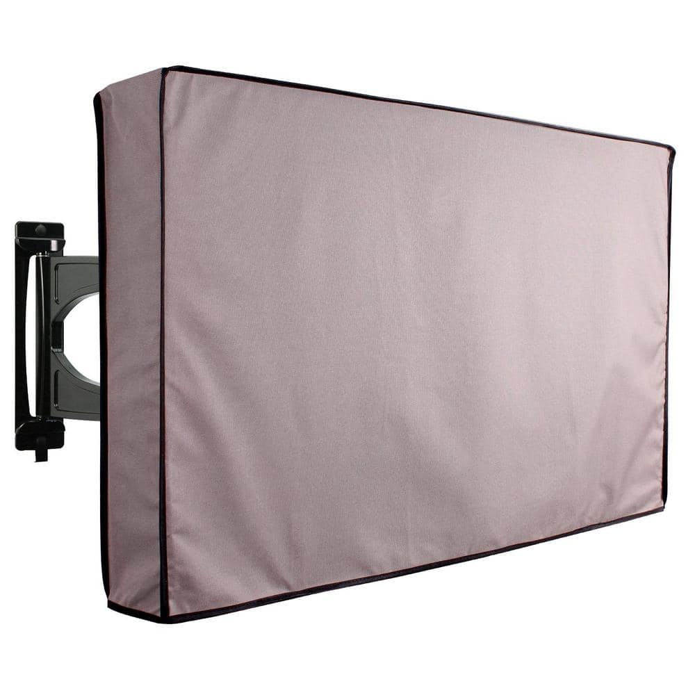 KHOMO GEAR 50 in. to 52 in. Grey Outdoor TV Universal Weatherproof Protector Cover