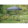 Everbilt 8 ft. X 8 ft. Grey Straight Leg Instant Canopy Pop Up Tent Sto-N-Go