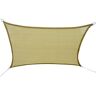 Outsunny 16 ft. x 20 ft. Sand Rectangle Outdoor Patio Sun Sail Shade Canopy